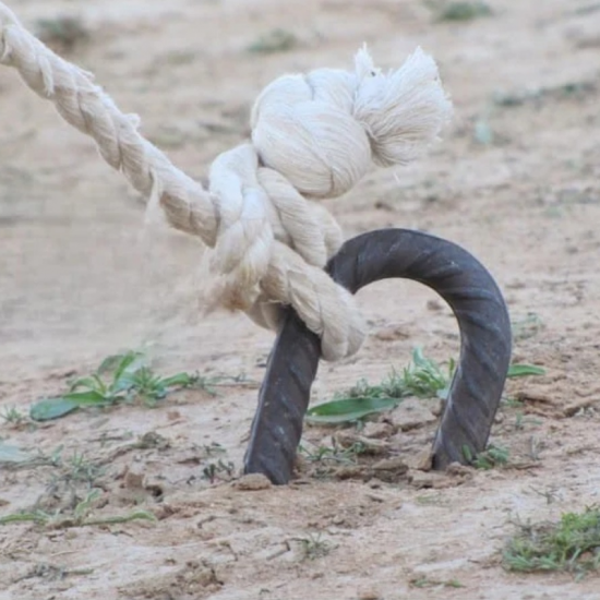 اشتري اوتاد مناسيب حديد للخيام 14 ملم طول 45 سم - اطناب الاصلي من الطربال لوازم الرحلات 