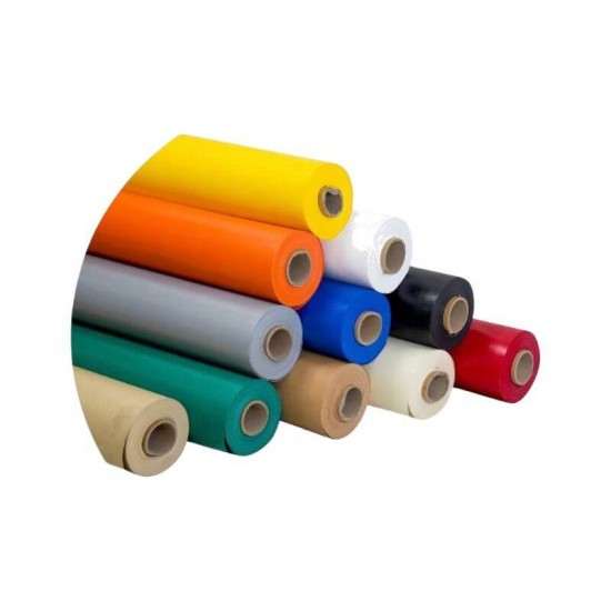 اشتري قماش PVC كوري 680 قرام - 2x25 متر الاصلي من الطربال اقمشة PVC 