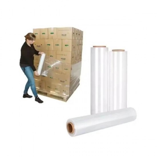 اشتري رول استرتش تغليف للشحن و الاثاث كبير - 150 متر الاصلي من الطربال منتجات الشحن و التغليف 
