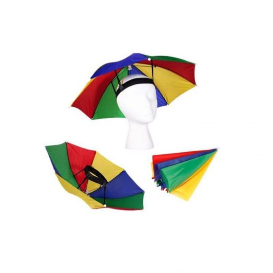 مظلة راس ملون