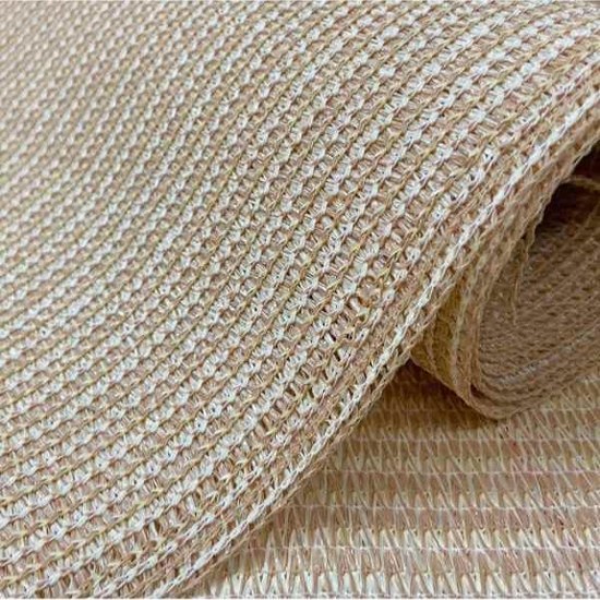 اشتري شبك ظل بيج كوري عازل 100 | 50متر × 3متر الاصلي من الطربال شبك ظل روكلين 